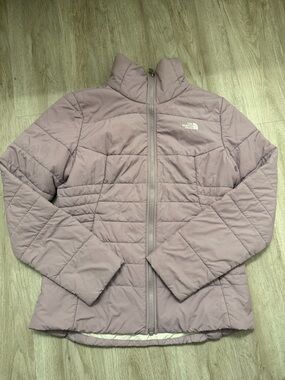 The North Face Women's Quilted Puffer Jacket - Dusty Mauve